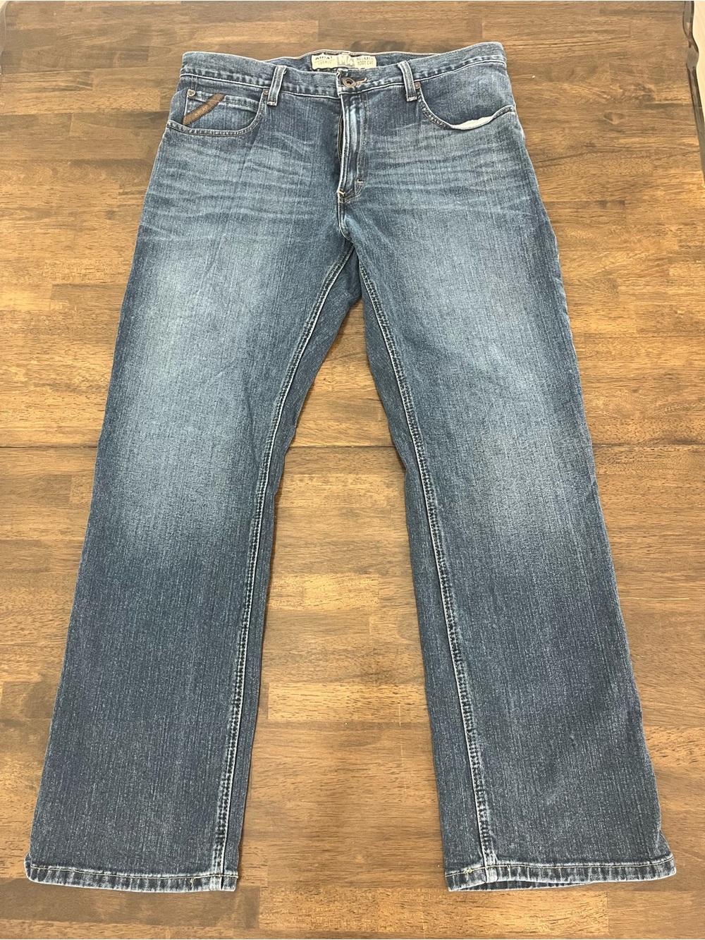 Ariat Mens Relaxed Bootcut M4 Jeans Denim Ariat Pants Size 34 32 Cotton Quality